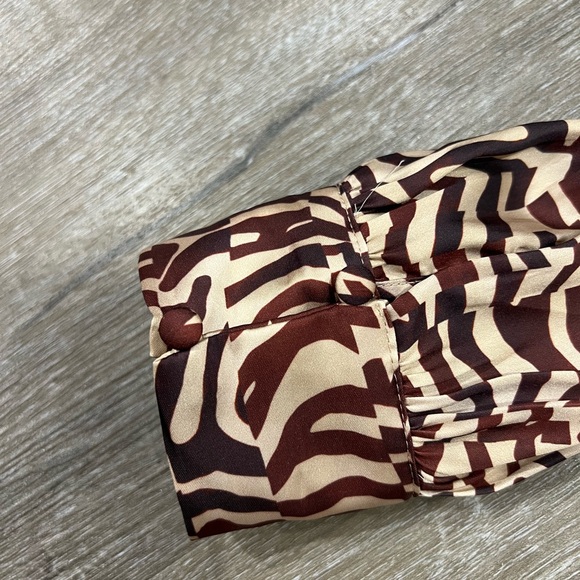 Silky Long Sleeve Blouse - Picture 3 of 7